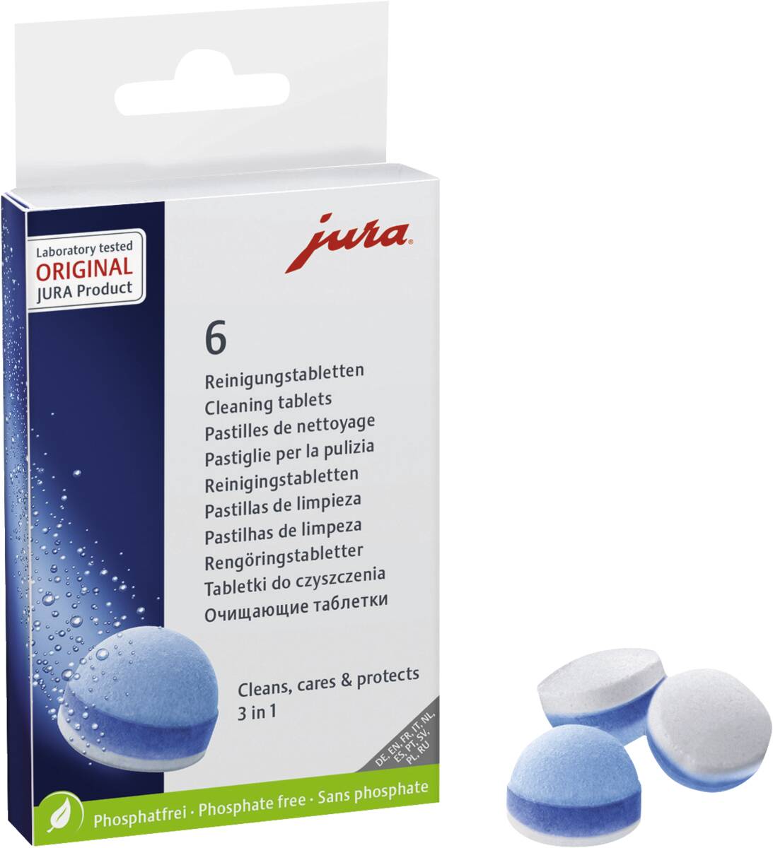 3-Phasen-Reinigungstabletten 6er-Pack