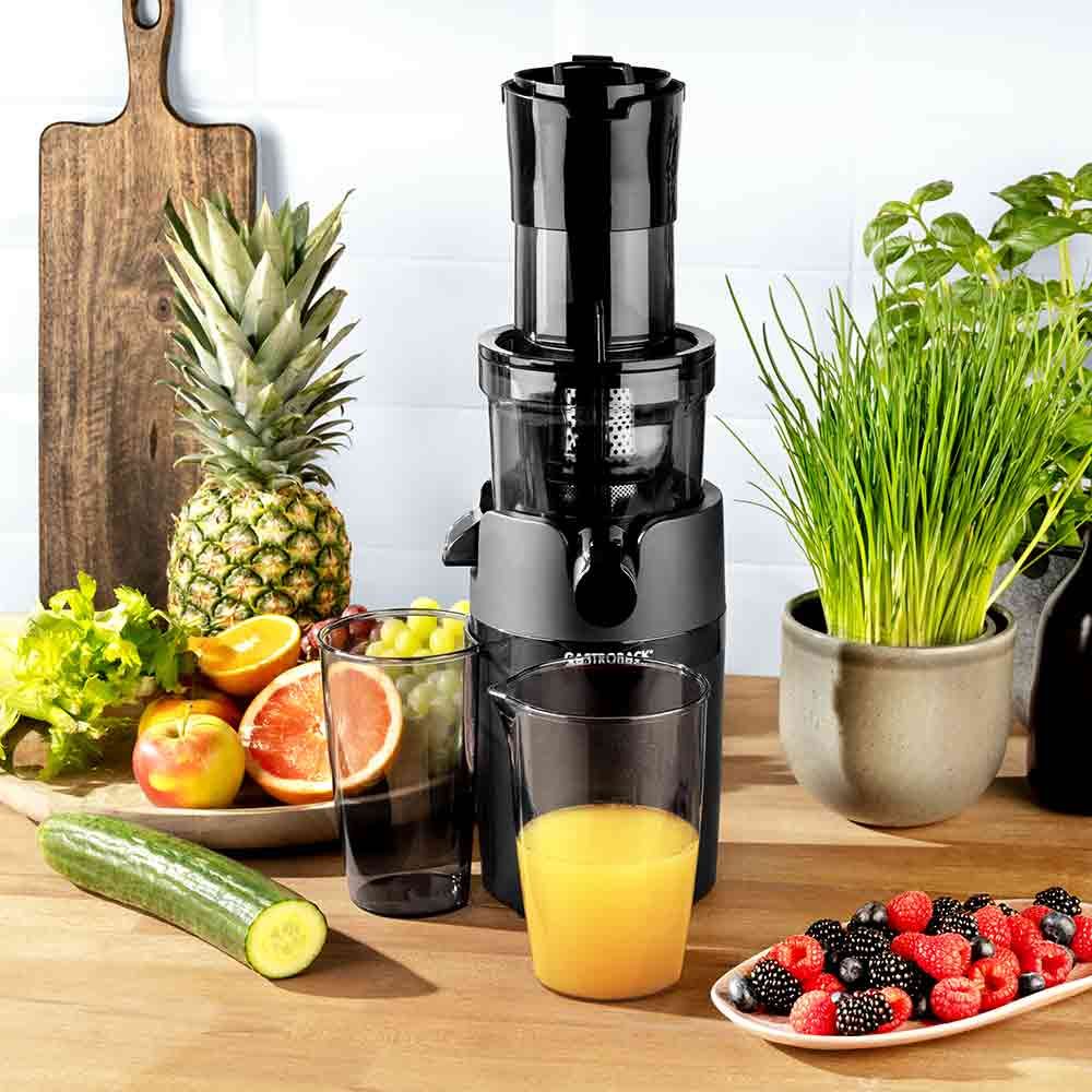 Gastroback Entsafter 40146 Slow Juicer Vita Fresh Schwarz