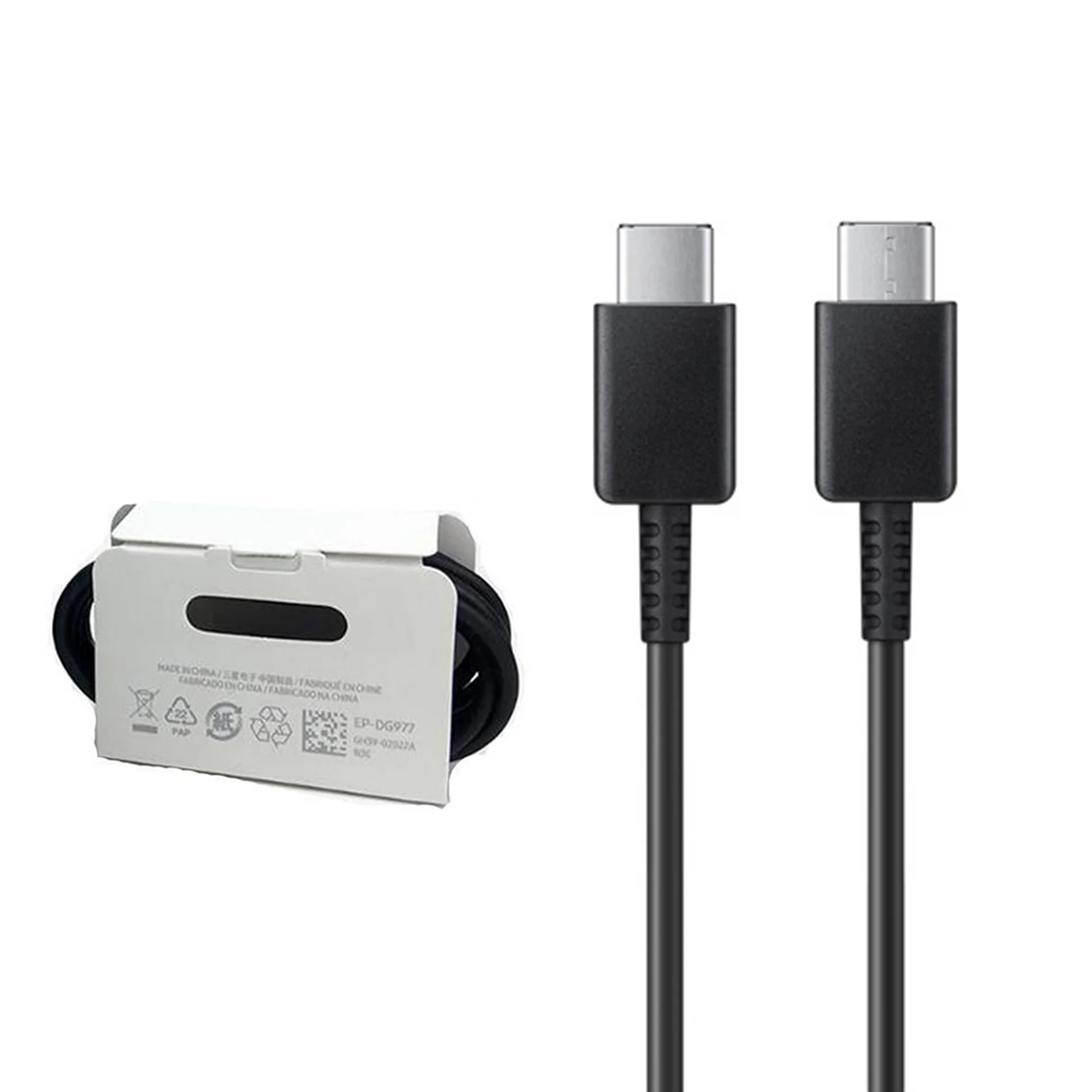 Samsung USB-C auf USB-C Kabel schwarz EP-DG977BBE