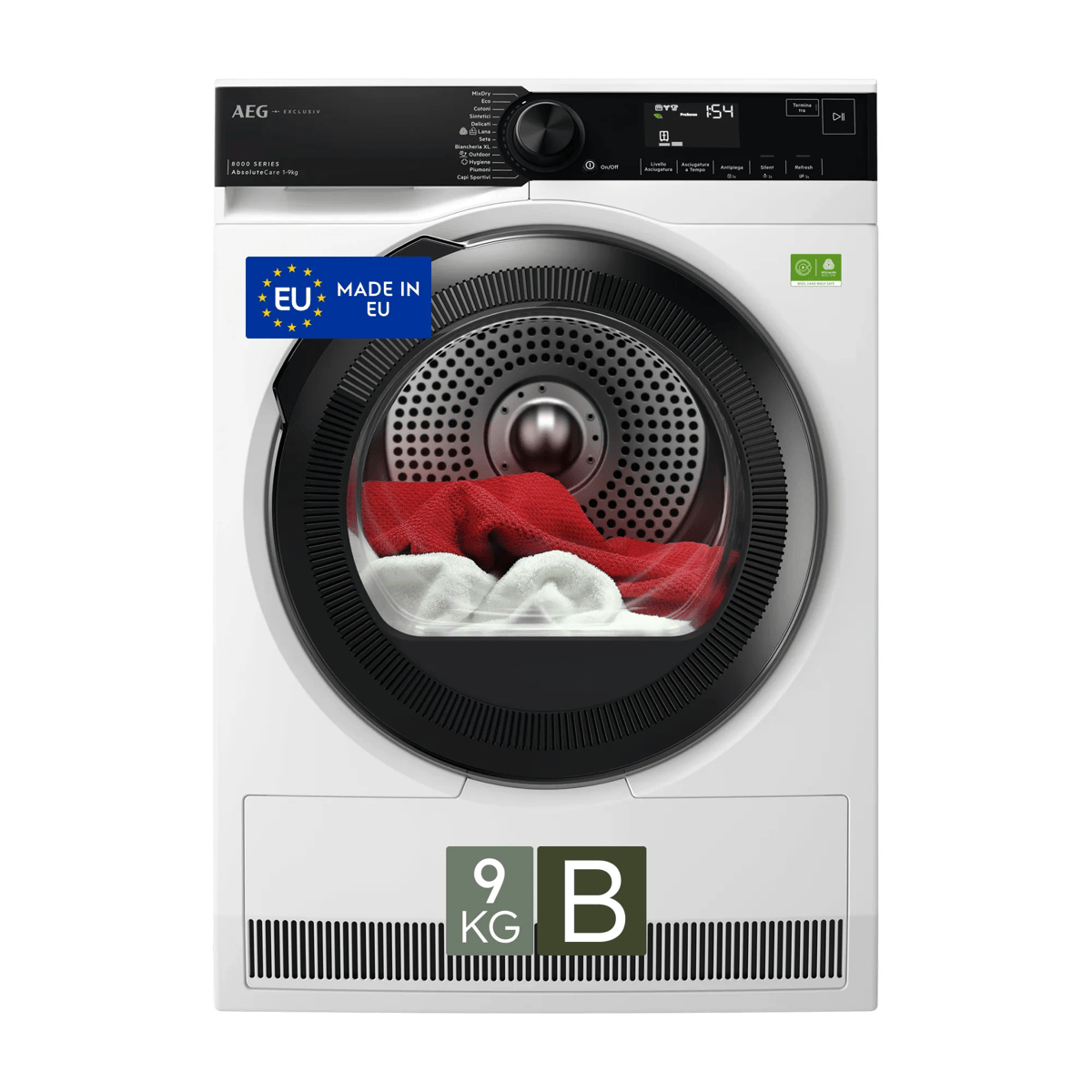AEG Wäschetrockner 9kg Weiß