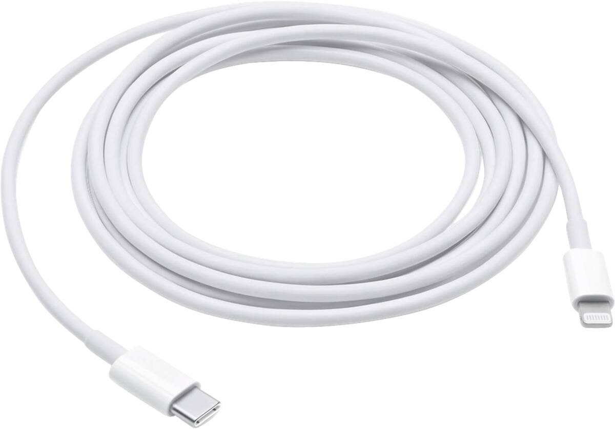 Apple USB-C auf Lightning Kabel (2 m) Weiss