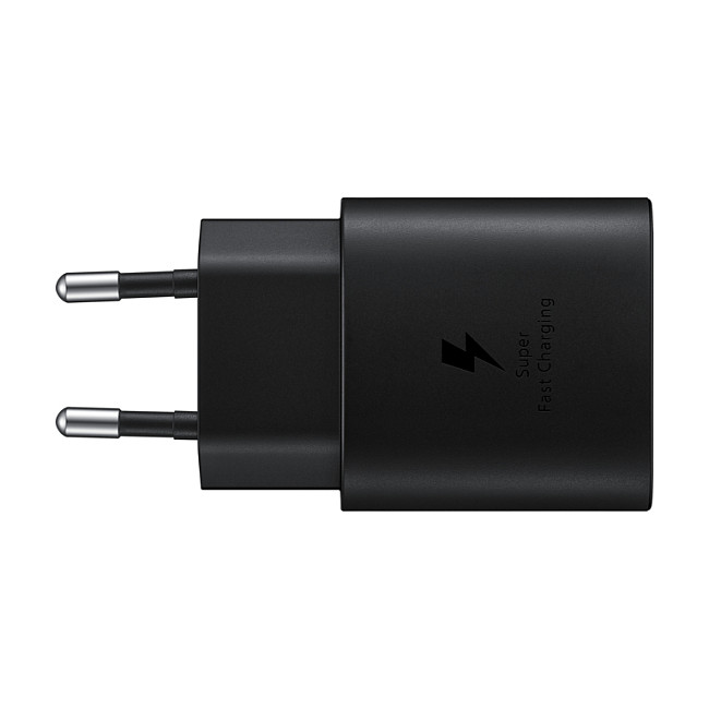 Samsung Schnellladegerät 25W Netzteil inkl. Datenkabel USB Type-C black (Retail)