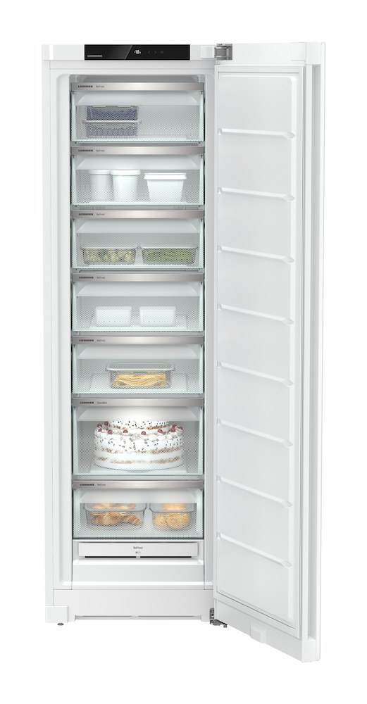 LIEBHERR Gefrierschrank Vertikal 277L Klasse E NoFrost 7 Schubladen