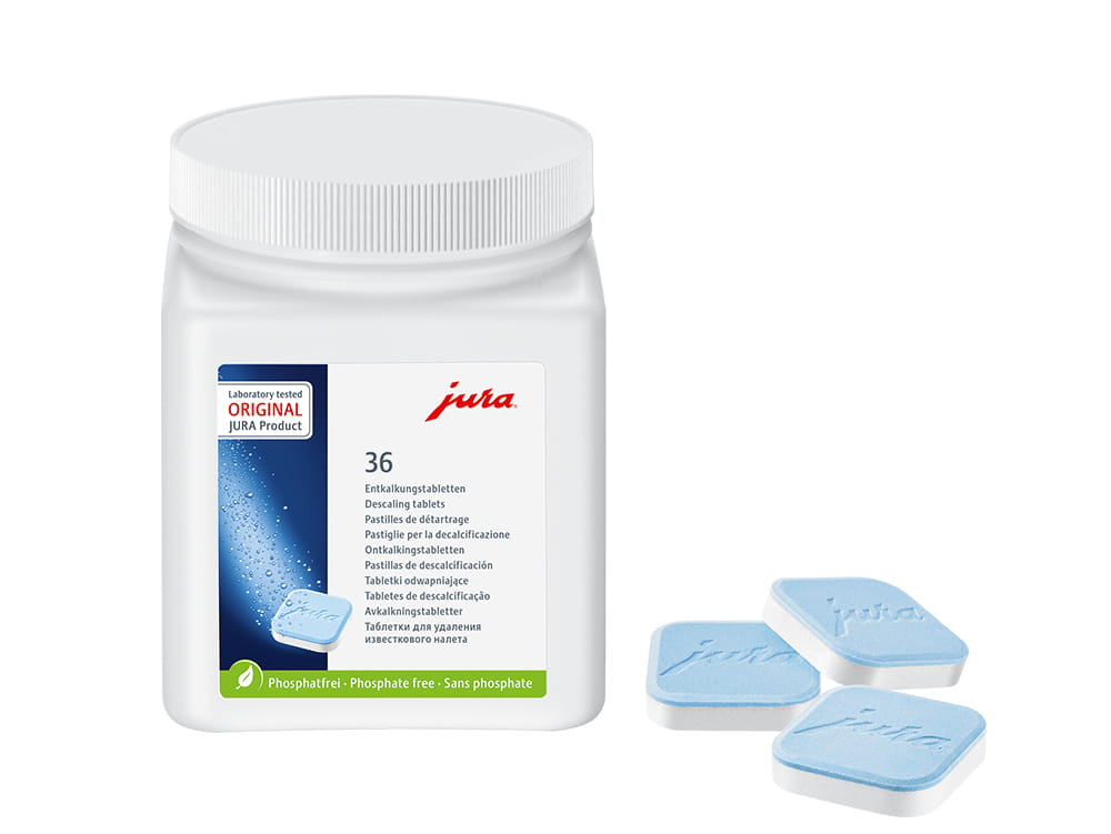 ENTKALKUNGS-TABLETTEN DOSE JURA